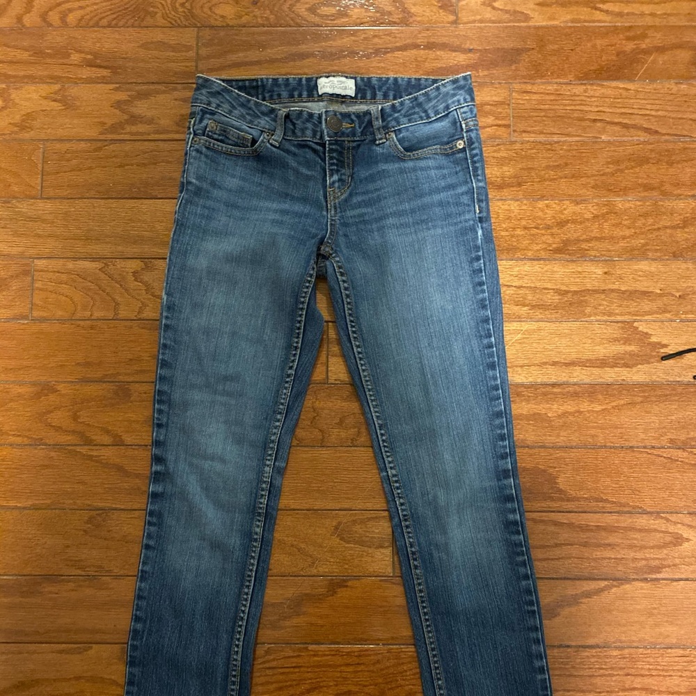 vintage Aeropostale low rise dark blue jeans